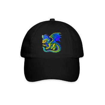Dragon - Baseball Cap - black/black - Front