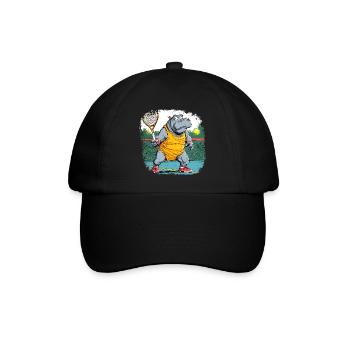 Hippos Tennis - Baseball Cap - black/black - Front