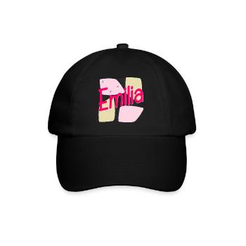 NOM CADEAU FILLE FILLE EMILIA - Casquette classique - noir/noir - Devant