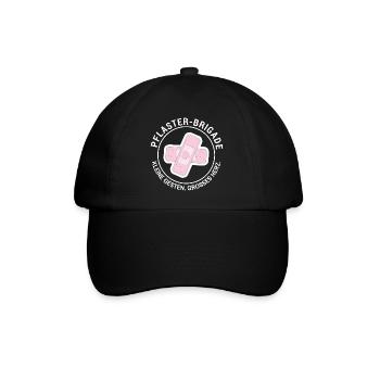 Pavement brigade Small gestures. Big heart. - Baseball Cap - black/black - Front