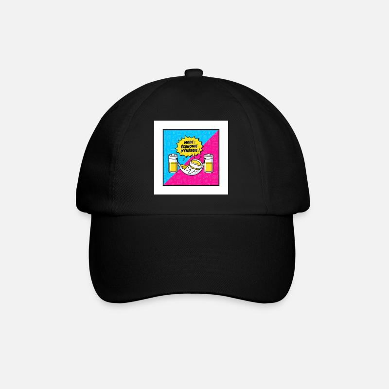 Hammock Power Saving Mode - Baseball Cap - black/black