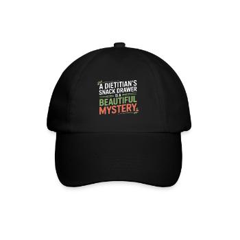 Diététicien professionnel agréé spécialisé - Casquette classique - noir/noir - Devant