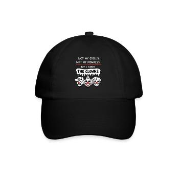 Déclaration Not My Circus, Not My Monkeys - Casquette classique - noir/noir - Devant