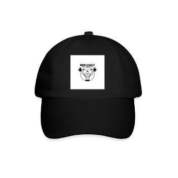 IRON_LEGACY GYM - Baseball Cap - black/black - Front