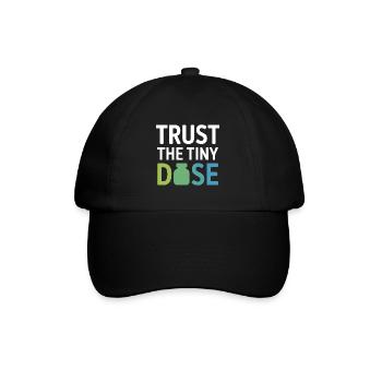 Équipement professionnel Homeopathy Trust The Tiny Dose - Casquette classique - noir/noir - Devant