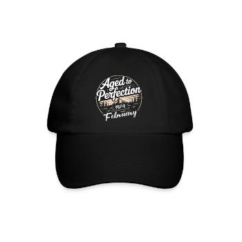 Février 1974 - Casquette classique - noir/noir - Devant