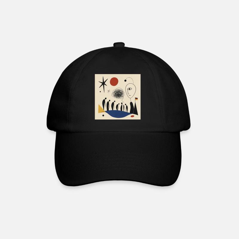 République fragile - Casquette classique - noir/noir