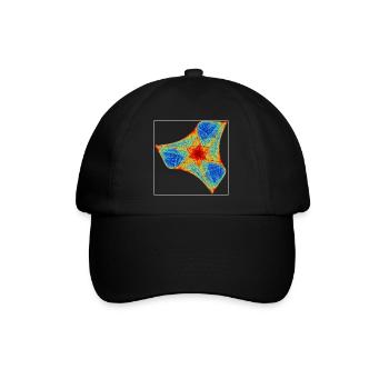 Feuerbumerang – Chaos Theory - Baseballkappe - Schwarz/Schwarz - Vorne