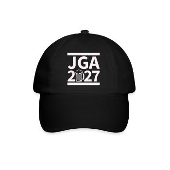 Conception de la célébration de la bière pour la fête de garçon 2027 - Casquette classique - noir/noir - Devant