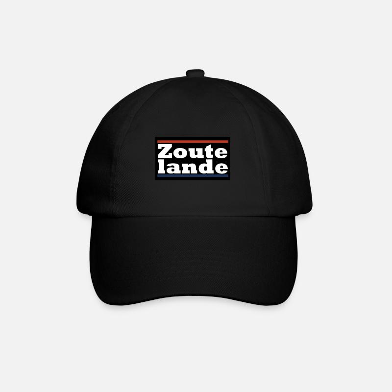 Zoutelande - Baseball Cap - black/black