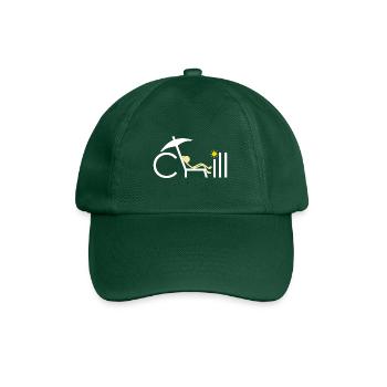 Chill - Baseball Cap - bottle green - Front