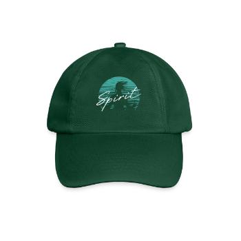 Yoga Spirituality - The well-being of meditation - Baseball Cap - bottle green - Front