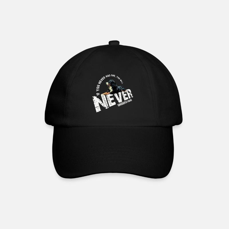 Bouvier bernois - Casquette classique - noir/noir