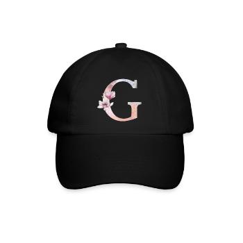 Lettre G - Casquette classique - noir/noir - Devant
