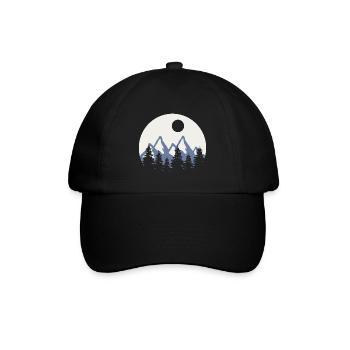 Travel - Baseballkappe - Schwarz/Schwarz - Vorne