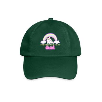 Sarcastic Someday We'll All Be Dead Retro Dark - Baseballkappe - Flaschengrün - Vorne