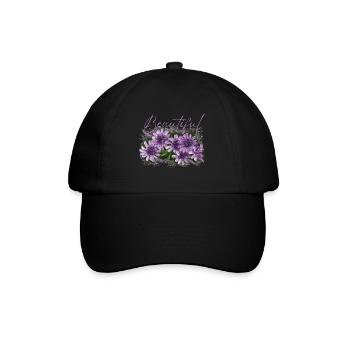 Fleurs Beautiful Perséphone - Casquette classique - noir/noir - Devant