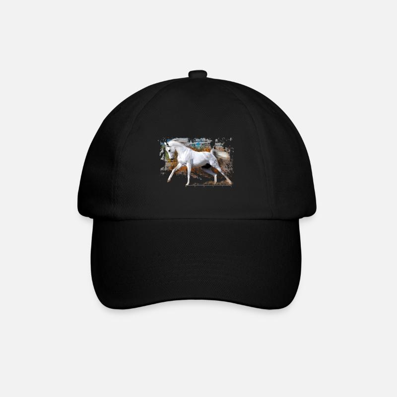cheval - Casquette classique - noir/noir