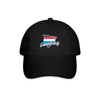 Luxembourg - Baseball Cap - black/black - Front