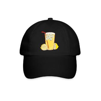 cocktails de jus de jus de boissons limonade limonade41 - Casquette classique - noir/noir - Devant