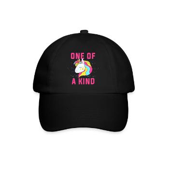 One of a kind.Be Unique.Unicorn Magical Gifts - Baseball Cap - black/black - Front