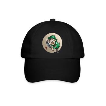 Detectiv - Baseballkappe - Schwarz/Schwarz - Vorne