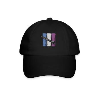 clarinette - Casquette classique - noir/noir - Devant