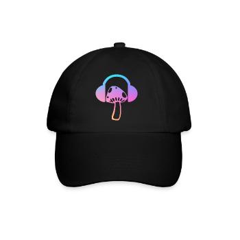 Cadeau du festival Psytrance - Casquette classique - noir/noir - Devant