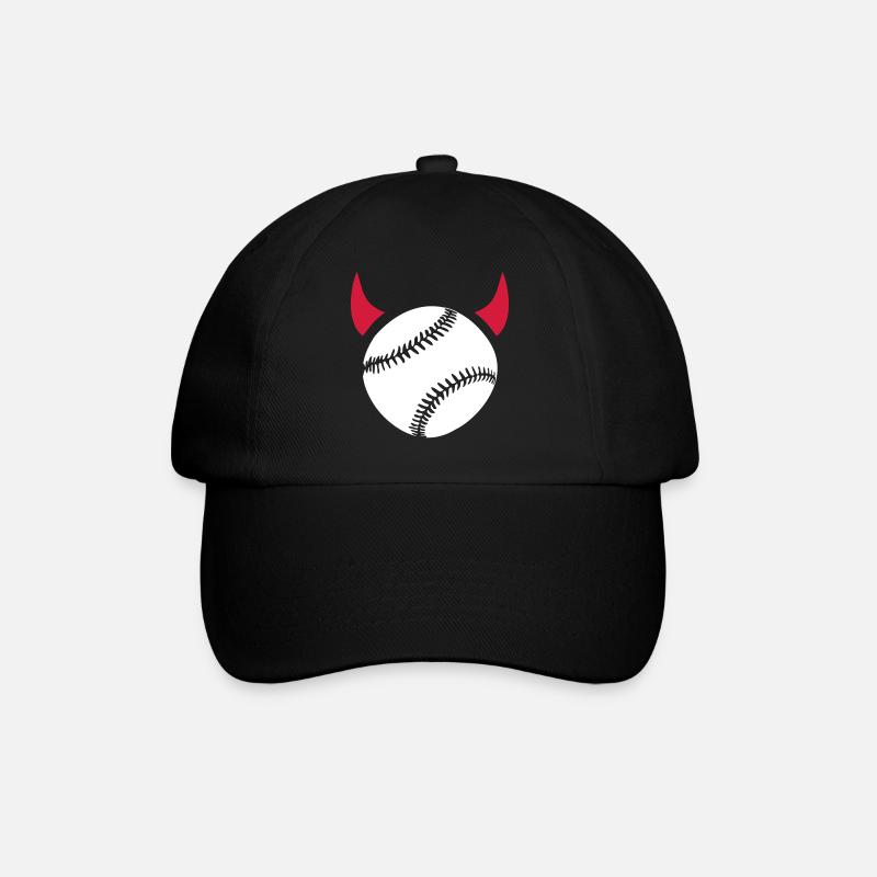 Baseball - Baseballkappe - Schwarz/Schwarz