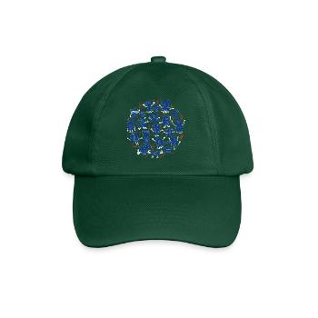 Nombres Heureux (Maths) - Casquette classique - vert bouteille - Devant