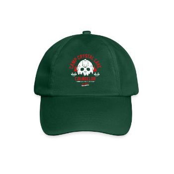 Camp Crystal Lake Berater - Baseballkappe - Flaschengrün - Vorne