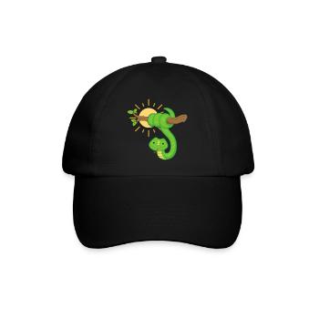 Serpent - Casquette classique - noir/noir - Devant