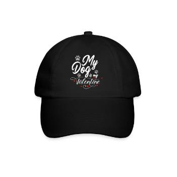 Amoureux de chien - Casquette classique - noir/noir - Devant