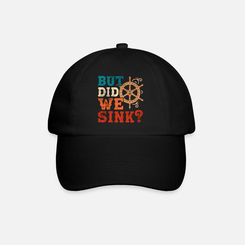 Sinken - Baseballkappe - Schwarz/Schwarz