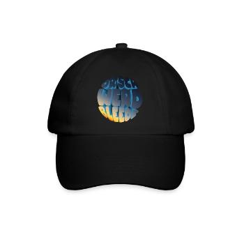 Or' Werd Bleede (Sächsische-Mundart-Edition) - Baseballkappe - Schwarz/Schwarz - Vorne
