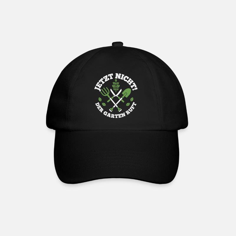 Garten - Baseballkappe - Schwarz/Schwarz