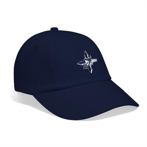 Logo - weiß/blau - Baseballkappe