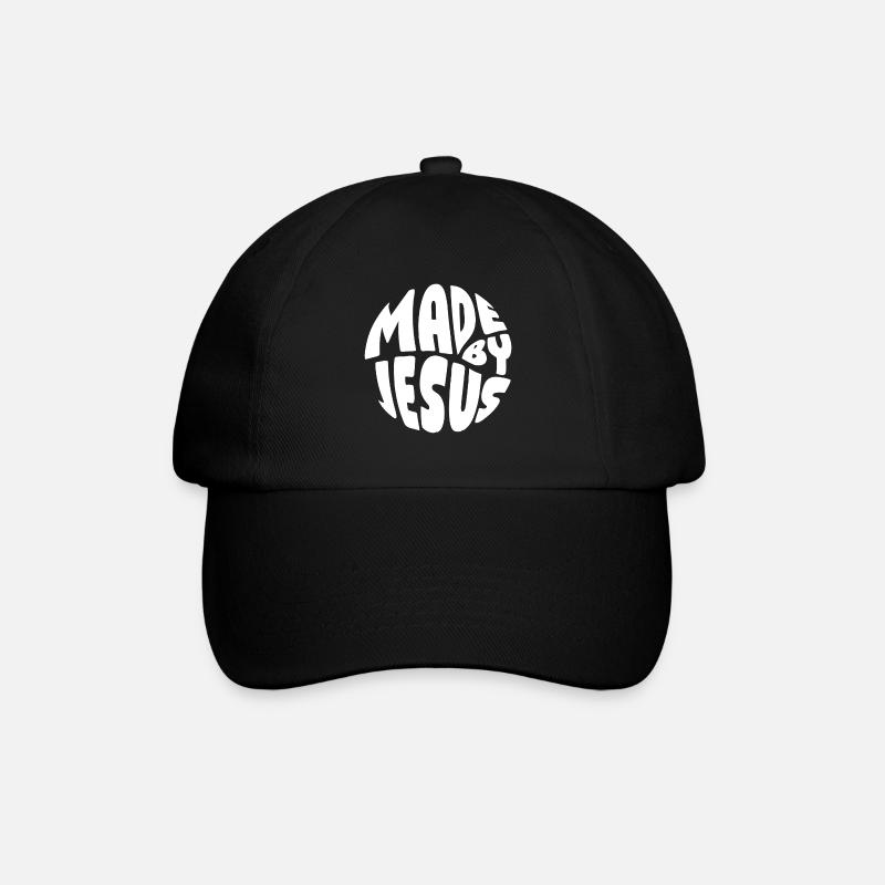 FAIT PAR JÉSUS - Casquette classique - noir/noir