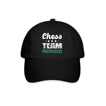 Chess Team - Baseball Cap - black/black - Front