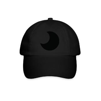 Lune Halloween - Casquette classique - noir/noir - Devant