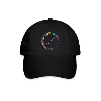 Sporty Hobby Leidenschaft Trompete - Baseballkappe - Schwarz/Schwarz - Vorne
