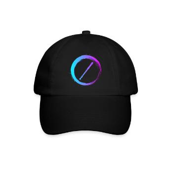Sporty Hobby Leidenschaft Blockflöte - Baseballkappe - Schwarz/Schwarz - Vorne