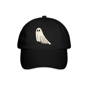 Halloween fantôme - Casquette classique - noir/noir - Devant