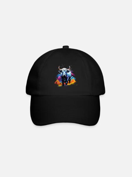 Eringer, vache d'hérens suisse - Casquette classique - noir/noir