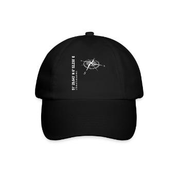 Koordinaten Oberhausen - Baseballkappe - Schwarz/Schwarz - Vorne