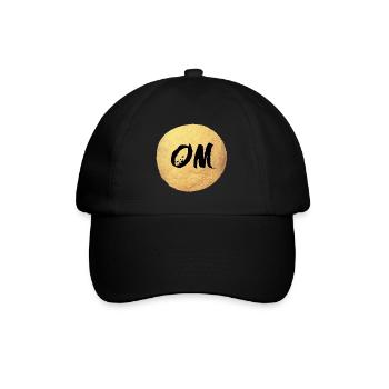 Cercle de Yoga Om Méditation Relaxation - Casquette classique - noir/noir - Devant