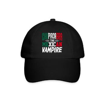 Chupacabra The Mexican Vampire Cryptid Creature - Baseball Cap - black/black - Front