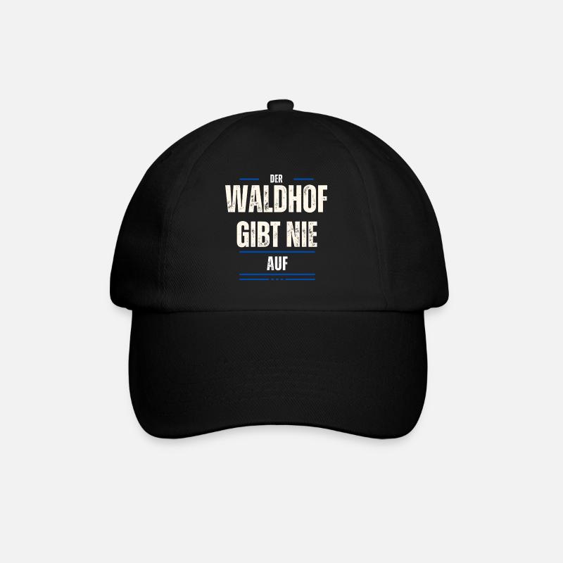 Waldhof Barackler - Baseballkappe - Schwarz/Schwarz
