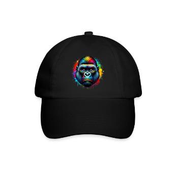 Gorille - Casquette classique - noir/noir - Devant