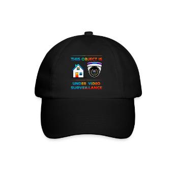 Surveillance des bâtiments - Casquette classique - noir/noir - Devant